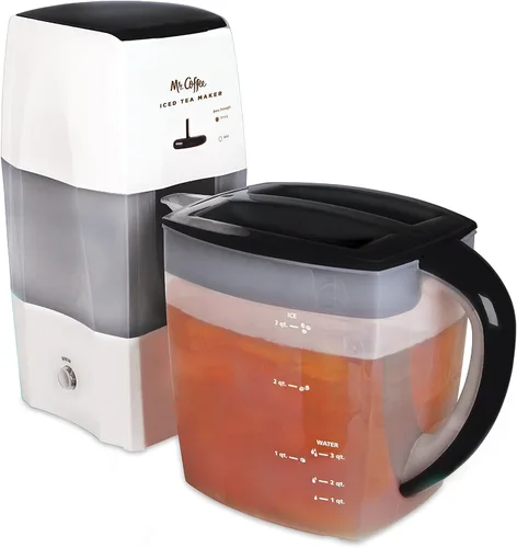 Vista 5 de Máquina para preparar té helado de Mr. Coffee, 3 cuartos de galón, 1, Azul