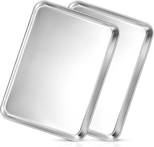 Vista 9 de Bandeja para hornear de 9 pulgadas (1 pieza), bandejas para horno tostador