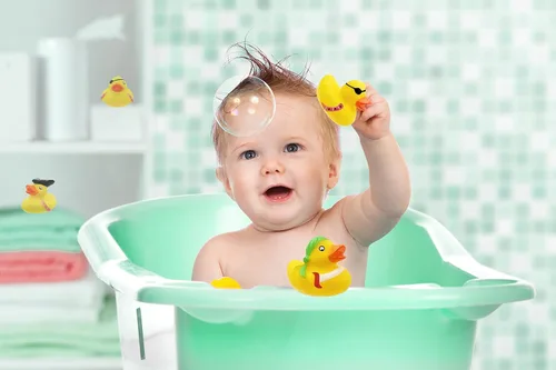 Vista 7 de Juguete de pato de goma pirata de San Patricio, paquete de 6 patos para niños, proyectos de cumpleaños de baño, regalos para baby showers, aula