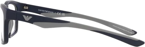 Vista 4 de Emporio Armani Ea3220u - Lentes de sol rectangulares de ajuste universal para hombre