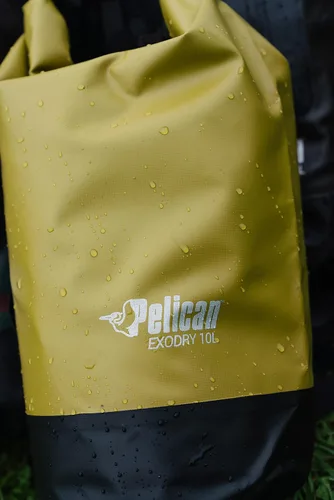 Vista 7 de Pelican Bolsa seca impermeable 10L/20L/30L - Reflectante - Exodry - Impermeable - Mantiene el equipo seco para kayak, playa, rafting y pesca
