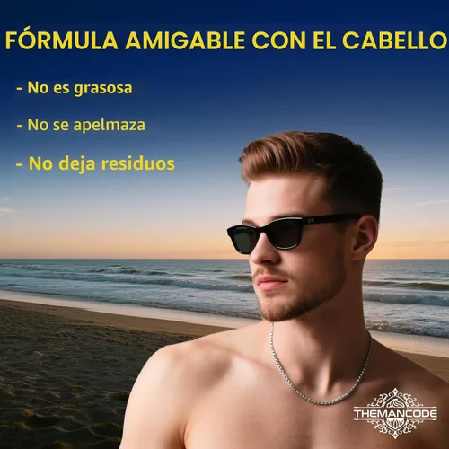 Vista 4 de THEMANCODE - Polvo de textura para hombres, polvo para peinar el cabello, 1.05 onzas Natural Matte Texturizing Powder Adds Volume, High Hold for