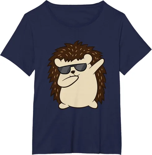 Vista 21 de Dabbing Hedgehog Funny Hedgehog Camiseta S