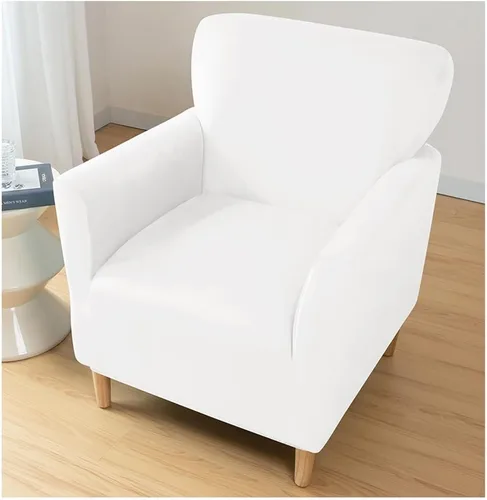 Vista 10 de XMAYODS Funda elástica para silla de club, fundas para silla de bañera, funda suave para sillón, protector de muebles extraíble, funda para silla