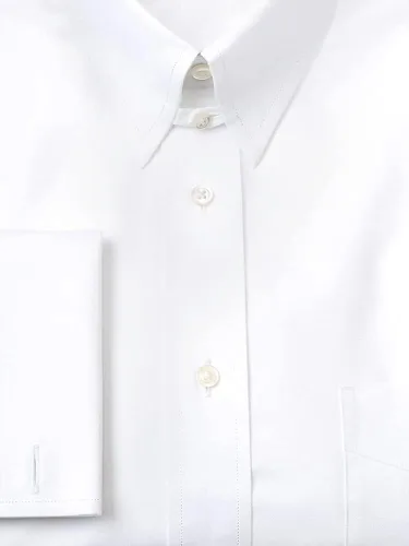 Vista 3 de Paul Fredrick Camisa de vestir de algodón egipcio con cuello de botón para hombre