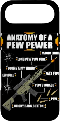 Vista 27 de Anatomy of a Pew Pewer - Carcasa para iPhone 17
