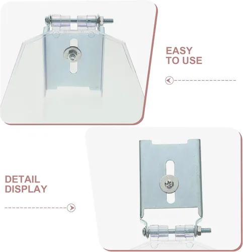 Vista 7 de TEHAUX Amoladoras de banco de banco, 2 piezas de tornillos de seguridad para banco de protección, kit de accesorios de repuesto para ángulo