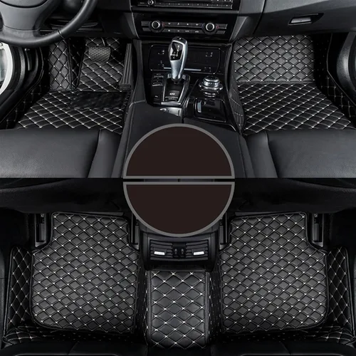 Vista 9 de Tapete de coche personalizado para Nissans, Altima, Bluebird, Sylphy Tiida, Livina, Sunny March, accesorios para pies, alfombras (color : 1)