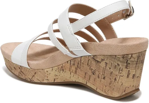Vista 4 de LifeStride Women's Discover Strappy Platform Wedge Sandal