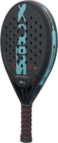 Vista 2 de Siux Spyder 2 Revolution - Paleta de control, negro y azul, nivel avanzado/de competencia, bajo equilibrio, núcleo de EVA suave, cara de carbono