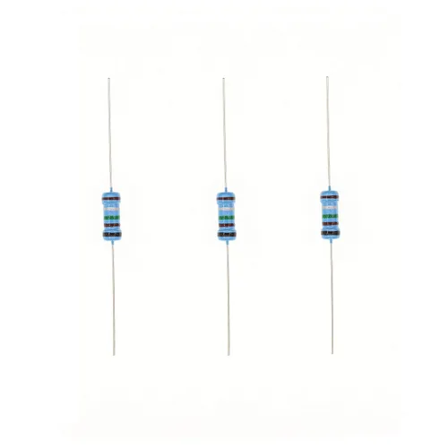 Vista 111 de 100PCS 1 vatios 1W 0R1 0.1 ohmios 1% resistencia de película metálica