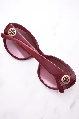 Vista 6 de Gafas de sol Tory Burch TY 7136 181514 Burdeos, BurdeosVioleta Marrón Degradado