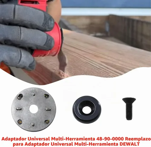 Vista 3 de Muti-Tool - Adaptador universal 48-90-0000 para Milwauke Muti-Tool Universal Adaptor