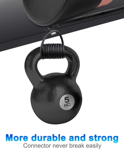 Vista 5 de TechKen Compatible con Oculus Quest 2 Link Cable de 16 pies, cable Link VR Quest 2Meta Quest 21 y PCSteam VR transferencia de datos de PC de alta