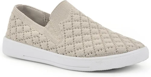 Vista 3 de WHITE MOUNTAIN Zapatos Utopia sin cordones, Blanco