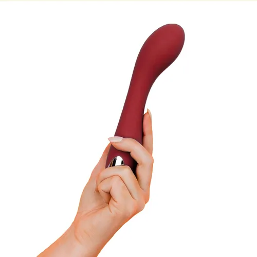 Vista 5 de Consolador vibrador de punto G para vagina, clítoris, placer anal con 10 modos de vibración, masajeador vibratorio silencioso, recargable