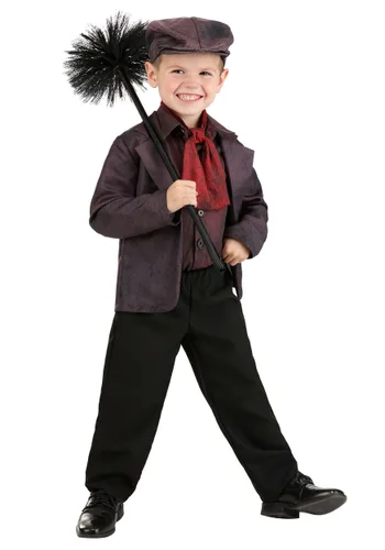 Vista 7 de Disfraz de Bert de Mary Poppins para niños pequeños Multicolor