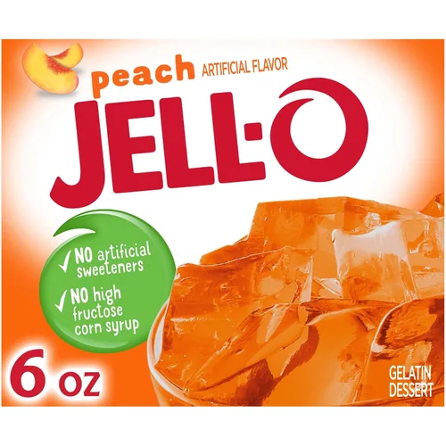 Vista 12 de Jell-O Postre de gelatina sin azúcar, plátano fresa (paquete de 4)