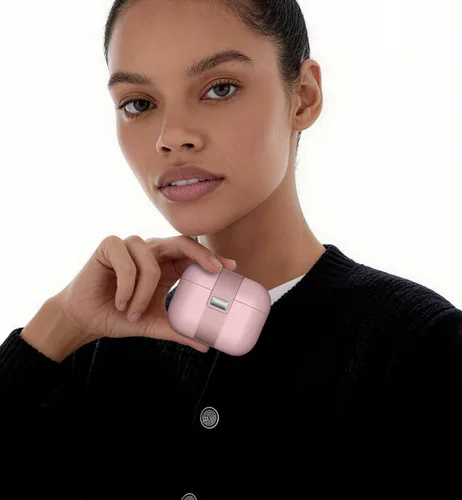 Vista 7 de SURITCH Funda para AirPods Pro 2/Pro, bloqueo magnético, compatible con Airpods Pro de 2ª y 1ª generación, funda protectora resistente con elegante