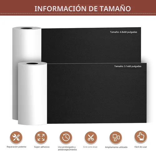 Vista 2 de Kit de cinta para reparación de cuero, parche autoadhesivo para muebles, sofá, asientos de automóvil, silla de oficina, kit de reparación de vinilo