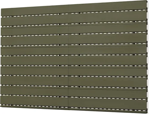 Vista 10 de Savior Equipment Sistema de rack de pared de acero resistente, paneles de pared de acero resistente, almacenamiento de montaje en pared, 5 o 10 Gris