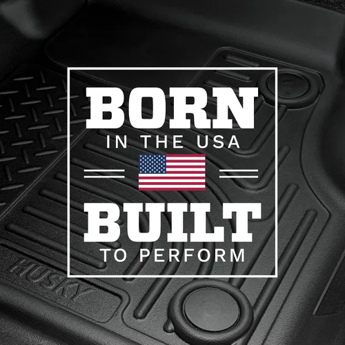 Vista 2 de Husky Liners Alfombrillas Weatherbeater Compatible con Chevrolet Silverado y GMC Sierra 1500 2019-2026, Nuevo Cuerpo y Silverado/Sierra 2022-2026