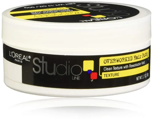 Vista 8 de Masilla para el cabello con exceso de trabajo L'Oréal L'Oréal Studio Line, 1.7 onza
