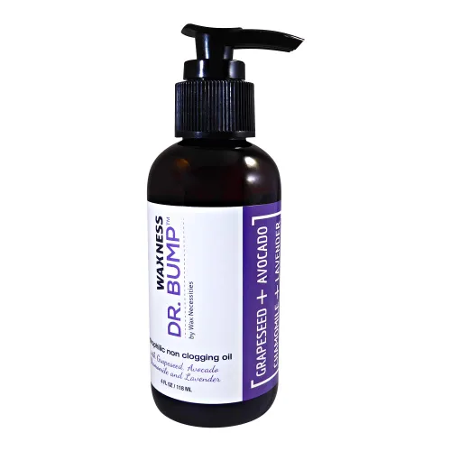 Vista 7 de Waxness Dr. Bump Natural Pre-Post Waxing Kit con loción y aceite concentrado hidrófilo que no obstruye