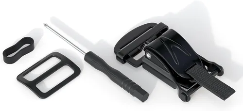 Vista 7 de Kit de hebilla de liberación rápida para casco universal acero Negro