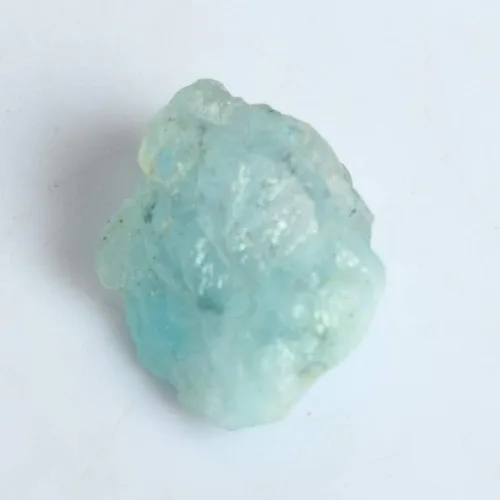 Vista 3 de Joyería Aguamarina Azul 10.50 Ct. Sin cortar Natural Certificado Raw Aquamarine Piedra preciosa, Gema, Brasil - Aguamarina