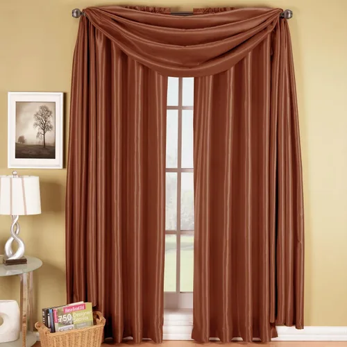 Vista 6 de sheetsnthings Juego de tratamiento de ventana de 3 piezas: Soho- Par de paneles blancos sólidos (84 pulgadas de ancho x 108 pulgadas de largo)