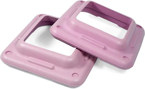 Vista 9 de Yes4All Plataforma de Step Aeróbico Ajustable 2 en 1 Stepper para Ejercicios de Fitness con Patas de Tabla de Equilibrio Basculante
