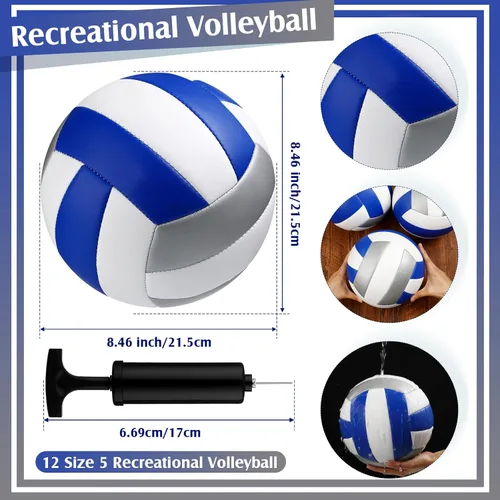 Vista 2 de Wettarn Bomba y volumen de voleibol tamaño oficial 5