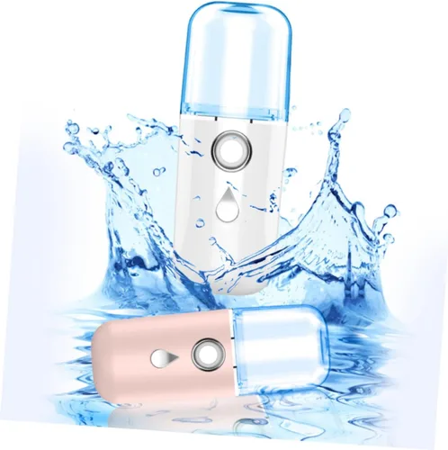 Vista 2 de FOMIYES 3 unids USB cargado Nano Facial Mister Mini humidificador de mano para nutrición de la piel Instrumento de belleza portátil para el hogar