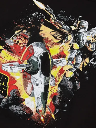Vista 2 de STAR WARS Men's Force Hunter Graphic T-Shirt