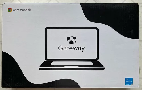 Vista 2 de Gateway Chromebook, 15.6" HD, Intel Pentium N6000, Quad Core, 4 GB de RAM, 128 GB de almacenamiento, cámara web de 1MP, Chrome OS, negro