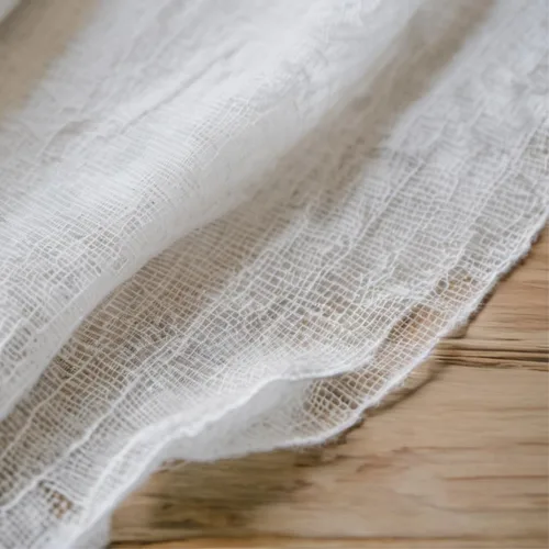 Vista 5 de Camino de mesa de gasa blanca – Camino de gasa 100% algodón ecológico, 10 pies para decoración de bodas y comedor