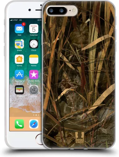 Vista 240 de Head Case Designs Deer UV Killer - Funda de gel suave para caza de camuflaje compatible con Apple iPhone 7 Plus/iPhone 8 Plus