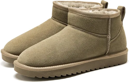 Vista 22 de Project Cloud 100% Cuero Genuino Botas Botas de Tobillo para Mujer Zapatos Castaño
