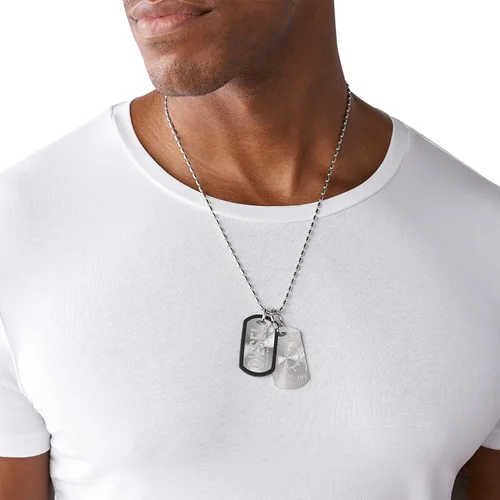 Vista 3 de Diesel Collar con colgante de placa de perro de acero inoxidable para todo género