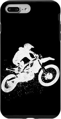 Vista 12 de iPhone 16 Dirt Bike Riding Motocross Racing Motorcycle Vintage Graphic Case