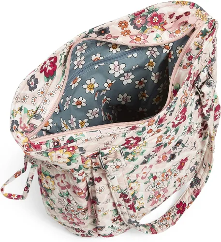 Vista 3 de Vera Bradley Monedero Glenna de algodón para mujer