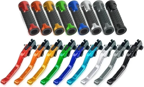 Vista 2 de Motocicleta para BMW F650GS 2000 2001 2002 2003 2004 2005 F 650 GS Mango de embrague de freno Logo F650GS Accesorios de motocicleta Palanca