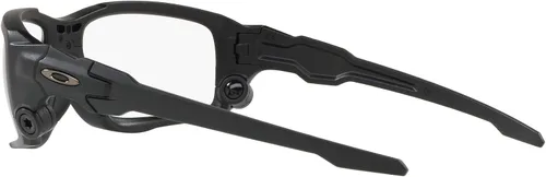 Vista 5 de Oakley OO9329 SI Ballistic Shocktube - Gafas de sol redondas, color negro mate, transparente, 2.402in
