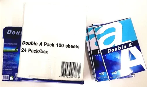 Vista 3 de Papel de impresora de tamaño A4, ideal para imprimir documentos profesionales, 21 libras, 8.3 x 11.7 pulgadas (100 hojas, blanco)