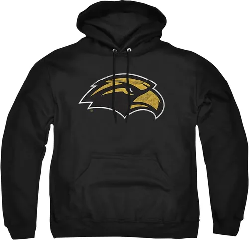 Vista 99 de Distressed College Primary Logo Adult Pullover Hoodie Collection 1 Universidad Estatal de Albany