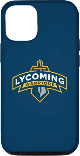 Vista 28 de Lycoming Warriors Sword & Shield Logo Lycoming College Case for iPhone 16