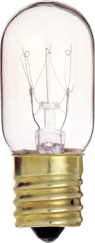 Vista 2 de Satco S4722 - Bombilla T7 de base intermedia de 130 V, 15 W, transparente