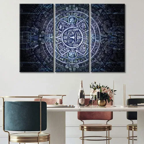 Vista 45 de TUMOVO Lienzo decorativo para pared, pósteres de escena de fantasía del universo Antara, planeta alienígena, ilustraciones de pared para paredes