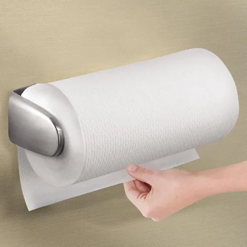 Vista 6 de mDesign WingoPTHsSingle, servilletero, Acero inoxidable pulido
